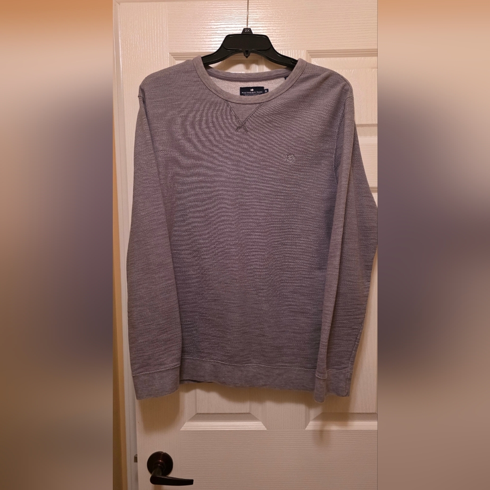 Southern Tide Men's Crewneck Sweater - Light Gray